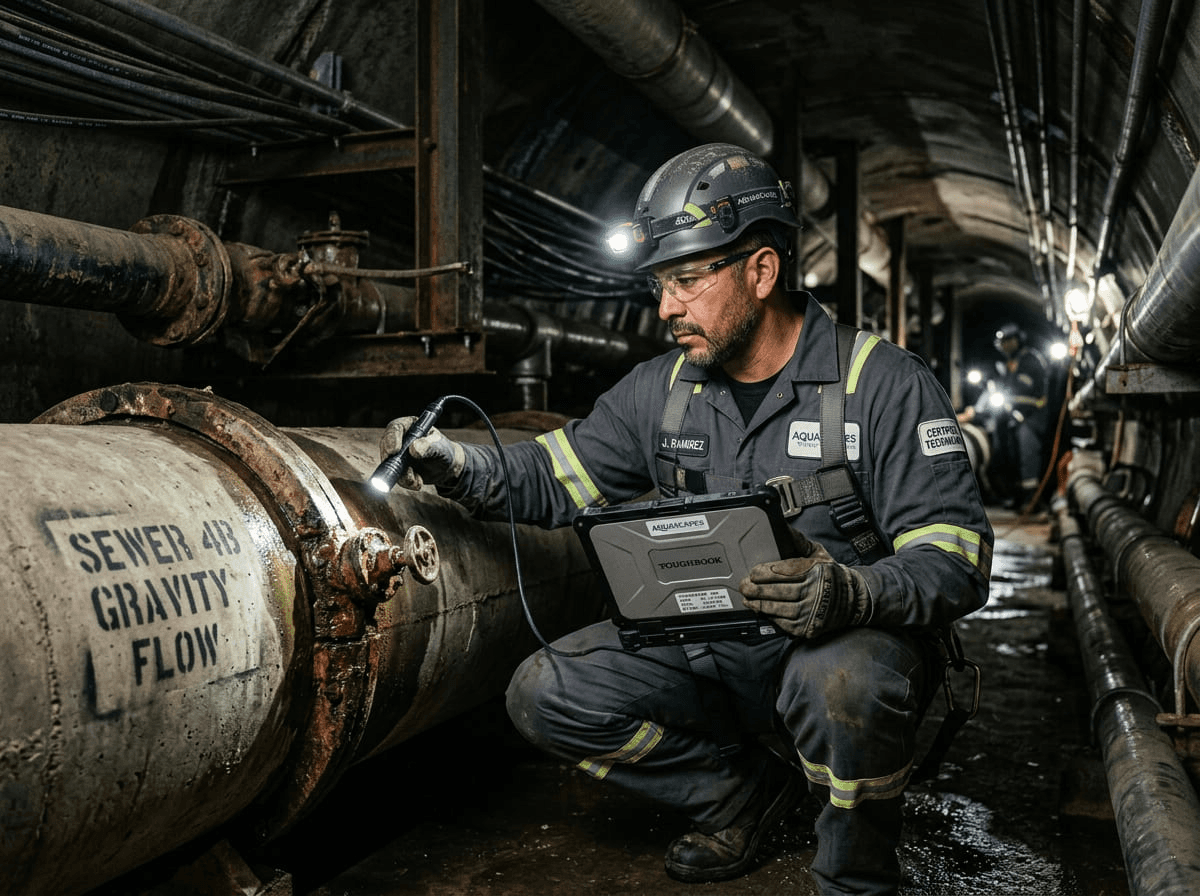 JS Pro Plumbing sewer line inspection and cleaning in North Carolina & Kentucky